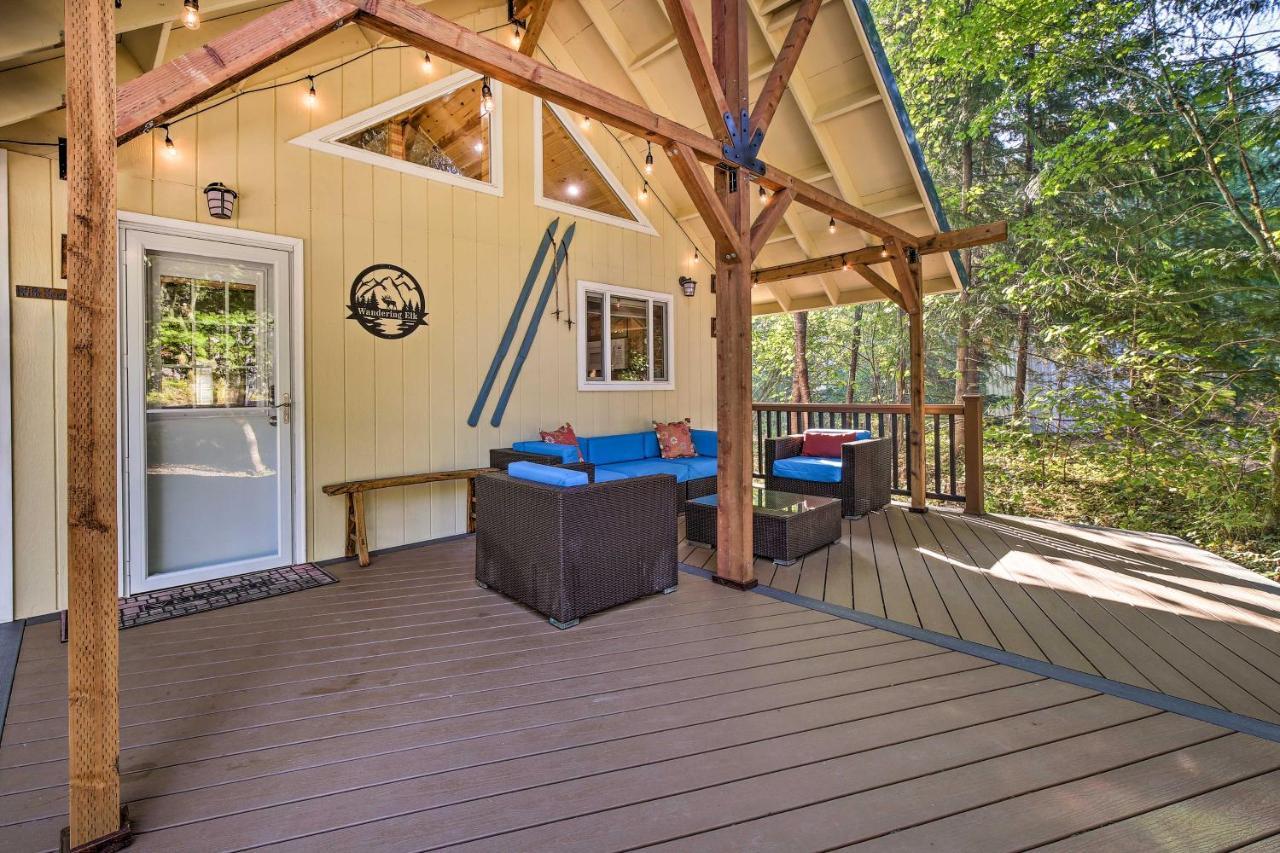 Wandering Elk Cabin Retreat With Golf Access! Packwood Luaran gambar